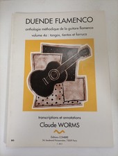 2x DUENDE FLAMENCO VOL.4 A B Tangos, tientos et farruca WORMS Spartiti COMBRE