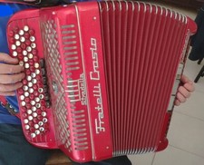 Fratelli Crosio Fisarmonica 35 voce in cassotto STRADELLA + Custodia 