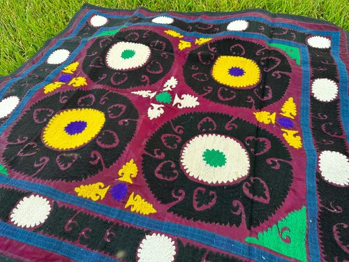 Copriletto vintage uzbeko