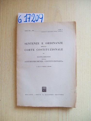 Sentenze ordinanze della - sentenze,