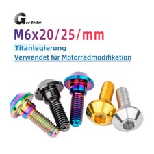 Viti in titanio M6x20/25 mm