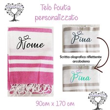 Telo Fouta Personalizzabile