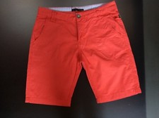 ZARA MAN BERMUDA ROSSE SIZE EUR 38, USA30, MEX 30