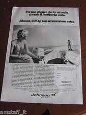 *90=JOHNSON 25 HP IMBARCAZIONE=1971=PUBBLICITA'=ADVERTISING=WERBUNG=PUBLICITE=