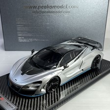 McLaren 720S Novitec N-Largo (Argent) 1/18 Peako