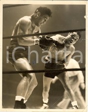 1937 BOXE Incontro tra Henry ARMSTRONG e Aldo SPOLDI *Fotografia 18x24 cm