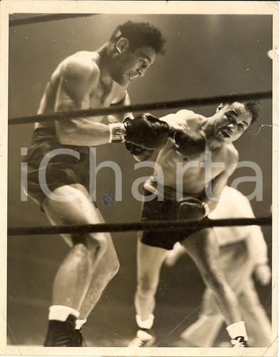 1937 boxe incontro - incontro, tra