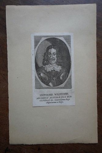 Leopoldus wilhelmus portrait - wilhelmus.,
