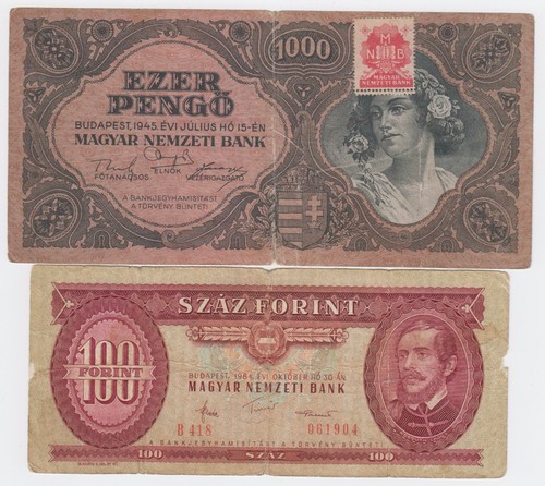 Banconota ungheria 1000 - banconota,