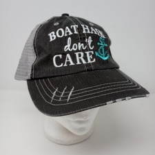 Cappello Berretto Baseball Barca Capelli Non Cura Ancoraggio Distressed Rete Regolabile Schiena