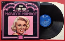 Lp MARILYN MONROE Musiche dei Film FERMATA D'AUTOBUS/Calda Preda/NIAGARA Vinyl