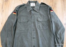 Camicia tela verde esercito