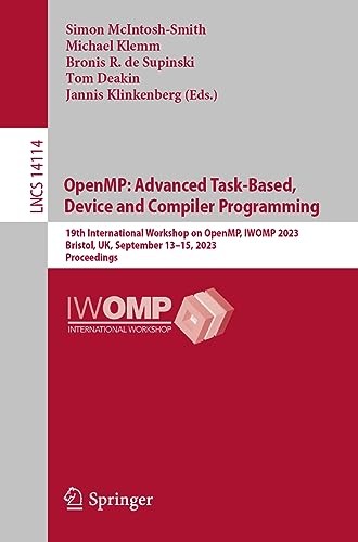 Mcintosh smith openmp - mcintosh-smith,