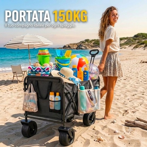 Carrello pieghevole xxl 200 - carrello,