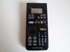Vintage SHARP TALKING SET Telecomando ORIGINALE Videoregistratore VCR Funziona