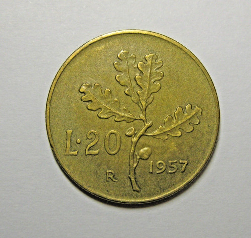 Italia repubblica 1957 lire - italia,