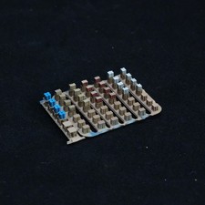 Stampa 3D 1/700 navi navali moderne scatola di fornitura ponte, tamburo olio non verniciato