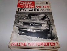 Auto Motor Sport  1965 Test