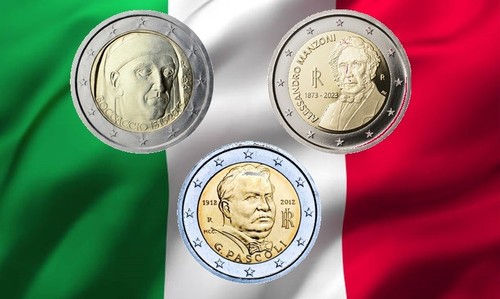 Italia tre monete - -,