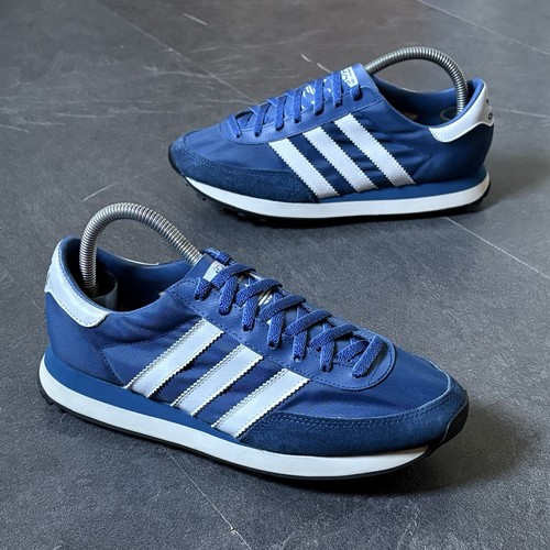 Adidas zebra uk6 blu bianco - zebra,