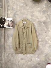 Les Copains Giacca stile sahariana in cotone colore cachi 50