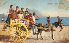F16) PALERMO CARRO SICILIANO