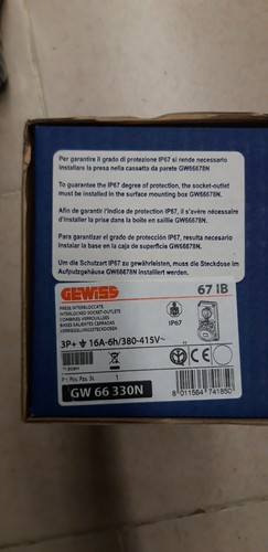 Gewiss 330n gw 66330n - 330n,