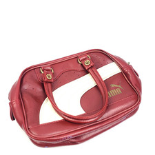 Piccola Borsa borsetta Puma bordeaux Originale Moda femme Ragazza Usata !!!!