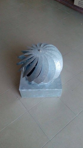 Fumaiolo rettangolare zincato