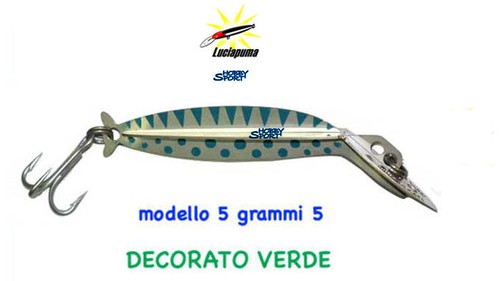 Luciapuma decorato verde gr - decorato,