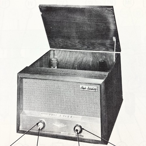 1955 silvertone phono 5045 - silvertone,