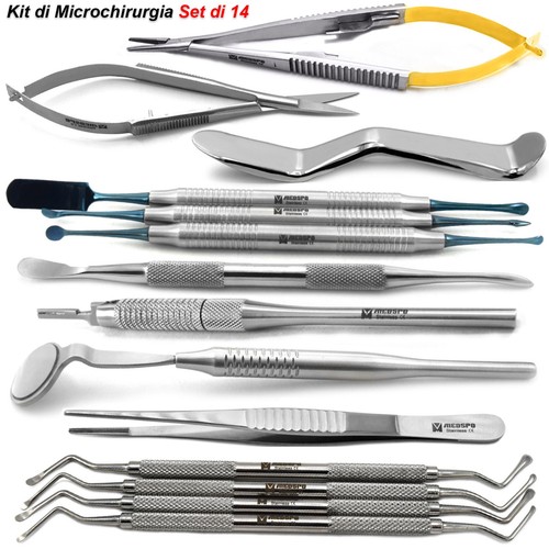 Kit microchirurgia ferri - kit, di