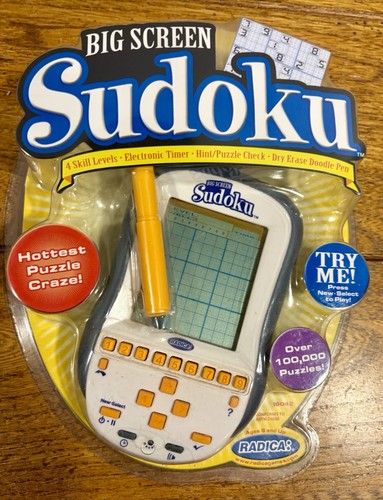 Radica big screen sudoku gioco - radica,