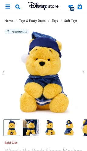Peluche ufficiale disney store - ufficiale,
