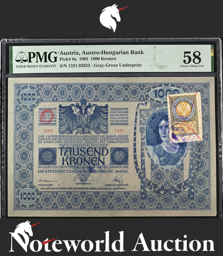 Austria 1000 corone - 1902, p
