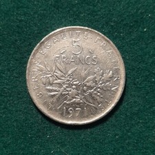 FRANCIA 1971  5 FRANCHI