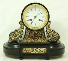 BELLISSIMO RARO OROLOGIO DA CAMINO DA TAVOLO OROLOGIO BOULLE del 1855