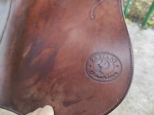 sella Pariani da salto nuova,  17  1/2 colore testa di moro. 