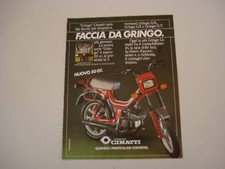 advertising Pubblicità 1983 CIMATTI GRINGO 50 GT