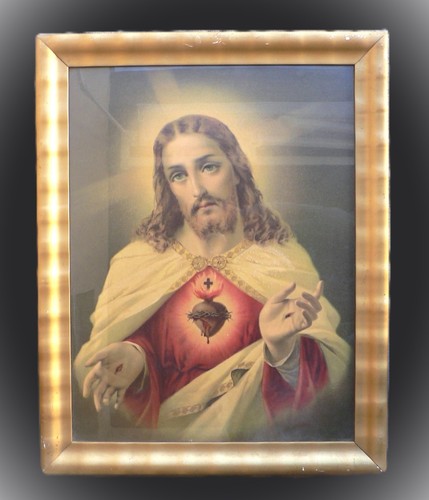Quadro con cromolito del - , s