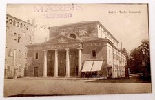 Cartolina carpi teatro - cartolina,