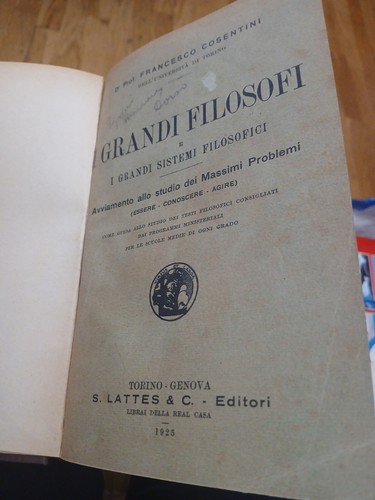 Grandi filosofi i - grandi, e