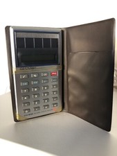 Sharp EL826S calcolatrice vintage ad energia solare anni 70-80