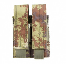 PORTA CARICATORE PISTOLA DOPPIO VEGETATO  CON SISTEMA MOLLE ESERCITO ITALIANO