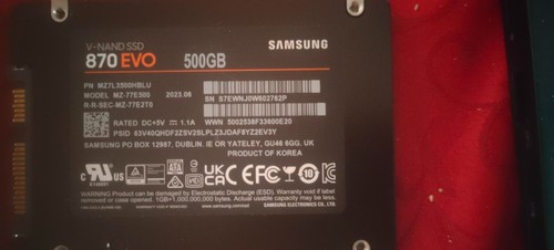 Ssd nand samsung 870 evo - samsung,