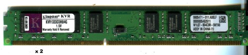 Kvr1333d3n9 kingston 4gb - kvr1333d3n9/4g,