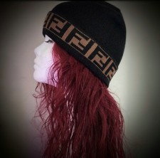 New Black FF Logo Motif Trim
