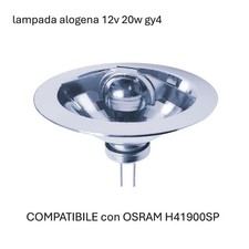 Lampadina alogena riflettore COMPATIBILE osram 41900SP  Halospot  12V 20W GY4