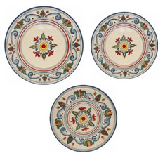 PIATTO DECORO SICILIANO CERAMICA CALTAGIRONE VARI TIPI