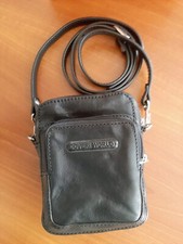 Borsello uomo tracolla vera pelle COVERI World